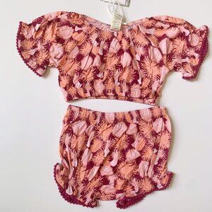 NWT Kate Quinn Organics girl sunsuit 18-24 months